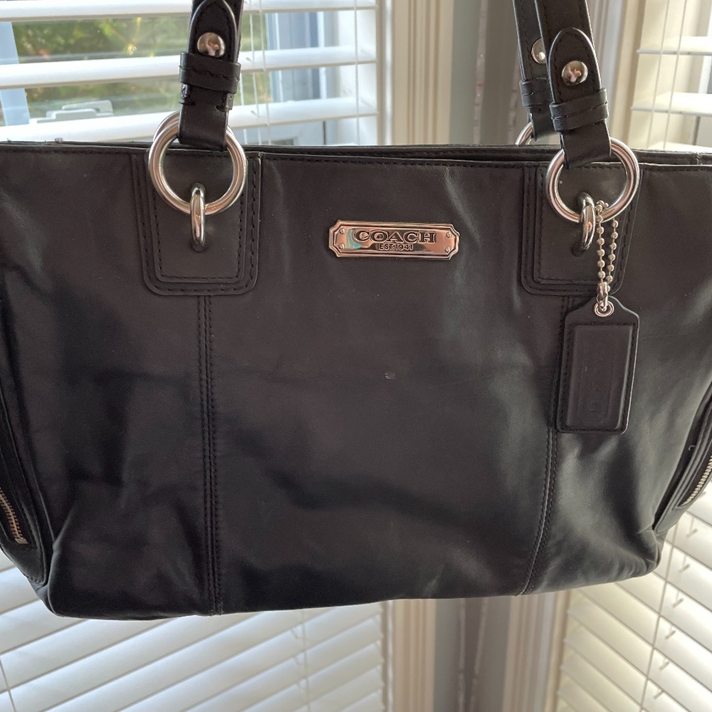 Coach leather bag 💼 black